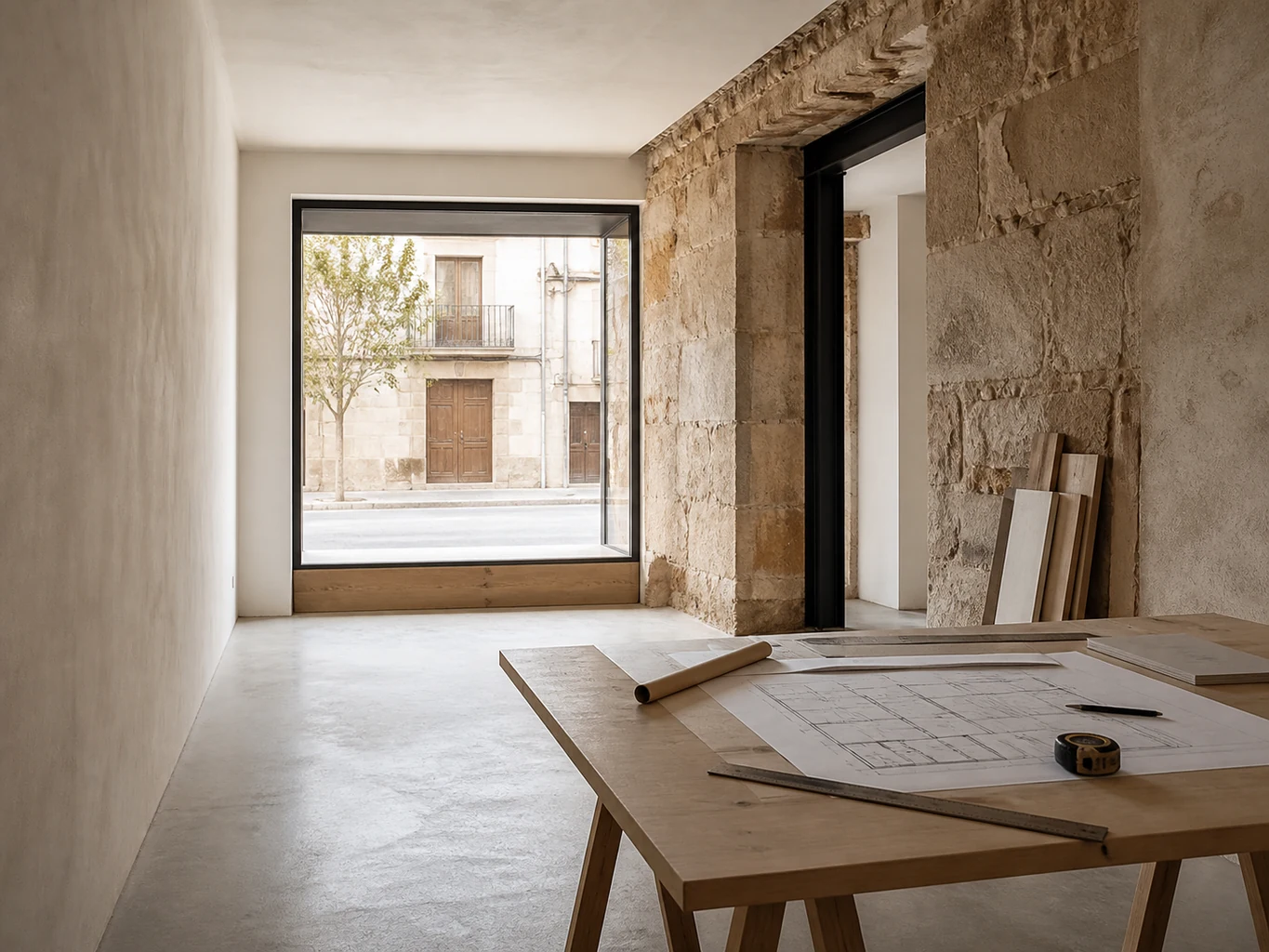 Local estudiado para su posible cambio de uso a vivienda